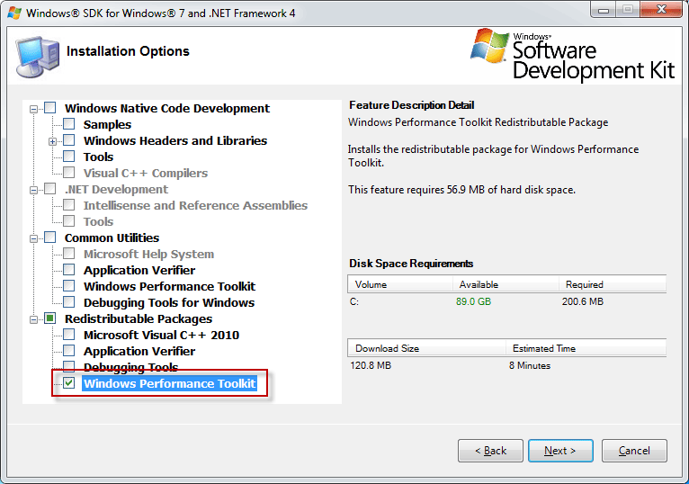  Windows Performance Toolkit -  7