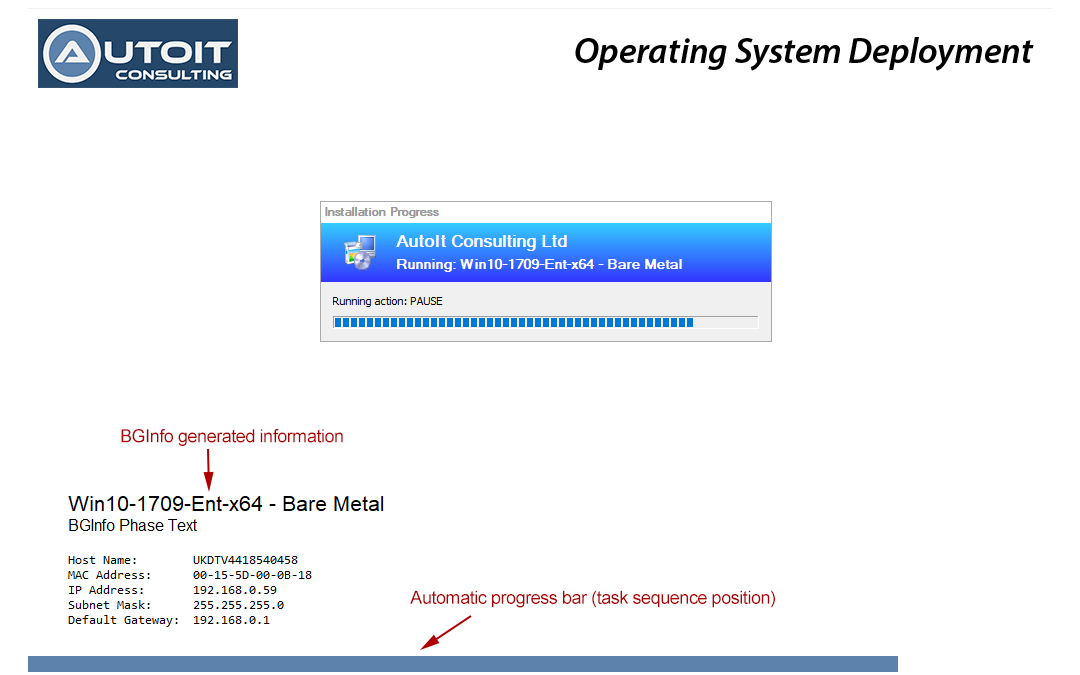 OSD Background – Branding and Debug Tools for SCCM OSD