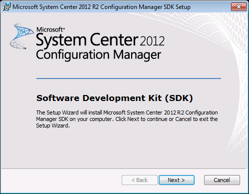 Configuring Visual Studio to use SCCM Assemblies