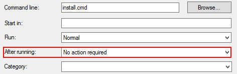 SCCM Program After Running